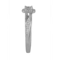 Thumbnail for LADIES RING 1/5 CT ROUND/PRINCESS DIAMOND 10K WHITE GOLD