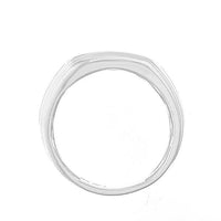 Thumbnail for MEN'S RING 1/2 CT ROUND DIAMOND 10K WHITE GOLD