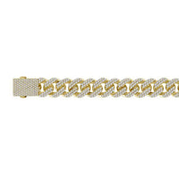 Thumbnail for LADIES BRACELET 10 7/8 CT ROUND DIAMOND 10K YELLOW GOLD