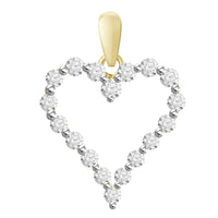 Thumbnail for LADIES PENDANT 1/4 CT ROUND DIAMOND 10K YELLOW GOLD