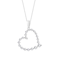 Thumbnail for LADIES PENDANT 3/4 CT ROUND DIAMOND 10K WHITE GOLD