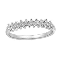 Thumbnail for LADIES BAND 1/5 CT ROUND DIAMOND 14K WHITE GOLD