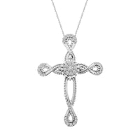Thumbnail for LADIES PENDANT 1/5  CT ROUND DIAMOND 10K WHITE GOLD