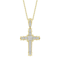 Thumbnail for LADIES PENDANT 1/2 CT ROUND DIAMOND 10K YELLOW GOLD