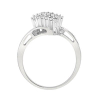 Thumbnail for LADIES RING 1/20 CT ROUND DIAMOND SILVER