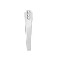 Thumbnail for MEN'S BAND 1/6 CT ROUND DIAMOND 10K WHITE GOLD