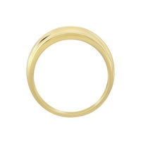 Thumbnail for MEN'S BAND 1/6 CT ROUND DIAMOND 10K YELLOW GOLD