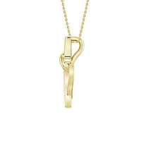 Thumbnail for LADIES PENDANT 1 CT ROUND DIAMOND 10K YELLOW GOLD