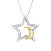 Thumbnail for LADIES PENDANT 1/5 CT ROUND DIAMOND 10K WHITE GOLD
