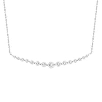 Thumbnail for LADIES PENDANT WITH CHAIN 1/4 CT ROUND DIAMOND 10K WHITE GOLD