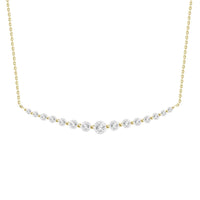 Thumbnail for LADIES PENDANT WITH CHAIN 10K YELLOW GOLD 1/4 CT ROUND DIAMOND