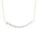 LADIES PENDANT WITH CHAIN 1/4 CT ROUND DIAMOND 10K YELLOW GOLD