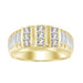 MEN'S RING 1/3 CT ROUND DIAMOND 10K YELLOW GOLD