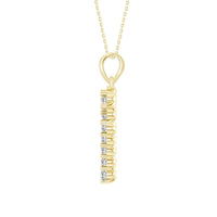 Thumbnail for LADIES PENDANT 3/4 CT ROUND DIAMOND 10K YELLOW GOLD