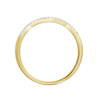 Thumbnail for LADIES BRIDAL RING SET 1/4 CT ROUND DIAMOND 10K YELLOW GOLD