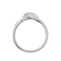 Thumbnail for LADIES RING 1/10 CT ROUND DIAMOND 10K WHITE GOLD