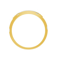 Thumbnail for MEN'S BAND 1/5 CT ROUND DIAMOND 10K YELLOW GOLD