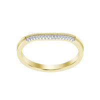 Thumbnail for LADIES BRIDAL RING SET 1/5 CTS ROUND/PC DIAMOND 10KT YELLOW GOLD