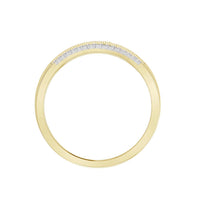Thumbnail for LADIES BRIDAL RING SET 1/5 CTS ROUND/PC DIAMOND 10KT YELLOW GOLD