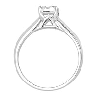 Thumbnail for LADIES BRIDAL RING SET 1/3 CT ROUND DIAMOND 10K WHITE GOLD