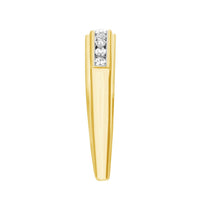 Thumbnail for LADIES BAND 1/6 CT ROUND DIAMOND 10K YELLOW GOLD