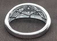 Thumbnail for MEN'S RING 1/4 CT ROUND DIAMOND 10K WHITE GOLD