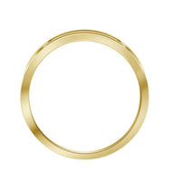 Thumbnail for MEN'S BAND 1/20 CT ROUND DIAMOND 10K YELLOW GOLD