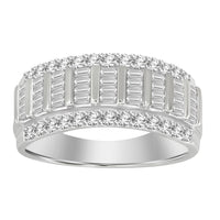 Thumbnail for LADIES BAND 3/4 CT ROUND DIAMOND 10K WHITE GOLD