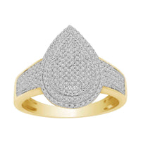 Thumbnail for LADIES RING 1/3 CT ROUND 10K YELLOW GOLD