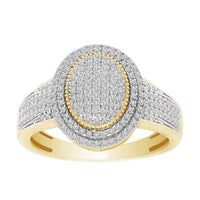 Thumbnail for LADIES RING 1/3 CT ROUND 10K YELLOW GOLD