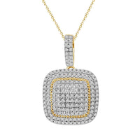 Thumbnail for LADIES PENDANT 1/4 CT ROUND DIAMOND 10K YELLOW GOLD