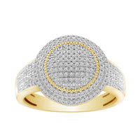 Thumbnail for LADIES RING 1/3 CT ROUND 10K YELLOW GOLD