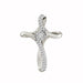 LADIES PENDANT 1/10 CT ROUND DIAMOND 10K WHITE GOLD