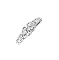 Thumbnail for LADIES RING 1/2 CT ROUND DIAMOND 14K WHITE GOLD