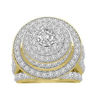Thumbnail for LADIES RINGS 5 CT ROUND DIAMOND 10K YELLOW GOLD