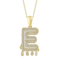 Thumbnail for MEN'S CHARM 1/3 CT ROUND DIAMOND 10K YELLOW GOLD