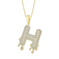 Thumbnail for MEN'S CHARM 1/3 CT ROUND DIAMOND 10K YELLOW GOLD