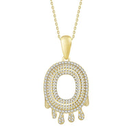 Thumbnail for MEN'S CHARM 1/3 CT ROUND DIAMOND 10K YELLOW GOLD