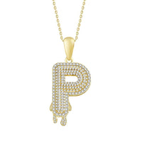 Thumbnail for MEN'S CHARM 1/3 CT ROUND DIAMOND 10K YELLOW GOLD