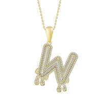 Thumbnail for MEN'S CHARM 1/3 CT ROUND DIAMOND 10K YELLOW GOLD