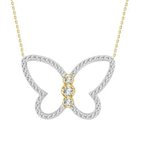 Thumbnail for LADIES PENDANT 1/5 CT ROUND DIAMOND 10K YELLOW GOLD