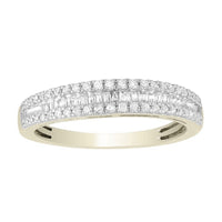 Thumbnail for LADIES BAND 1/4 CT ROUND DIAMOND 10K WHITE GOLD