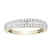 LADIES BAND 1/4 CT ROUND DIAMOND 10K WHITE GOLD