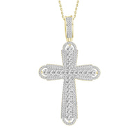 Thumbnail for LADIES PENDANT 1 1/4 CT ROUND DIAMOND 10K YELLOW GOLD