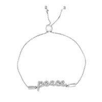 Thumbnail for LADIES DIAMOND BRACELET 1/6 CT ROUND DIAMOND SILVER