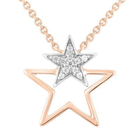 Thumbnail for LADIES PENDANT 1/20 CT  ROUND DIAMOND 10K ROSE GOLD