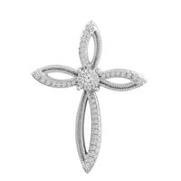 Thumbnail for LADIES PENDANT 1/6 CT ROUND DIAMOND 10K WHITE GOLD