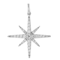 Thumbnail for LADIES PENDANT 1/6 CT ROUND DIAMOND 10K WHITE GOLD