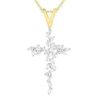 Thumbnail for LADIES PENDANT 1/4 CT ROUND  DIAMOND 10K YELLOW GOLD