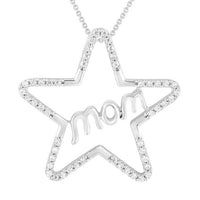 Thumbnail for LADIES PENDANT 1/6 CT ROUND DIAMOND 10K WHITE GOLD